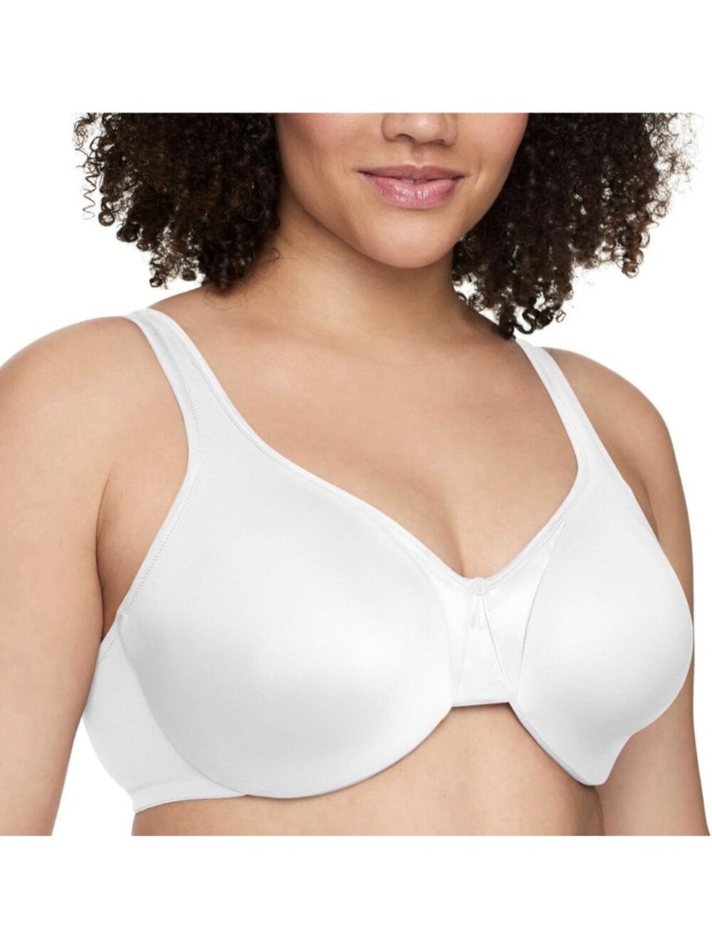 Warner’s bra signature support satin underwire size 44DD style 35002A White*